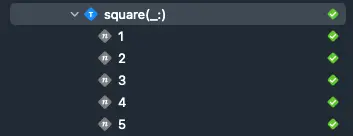 Running parameterized tests